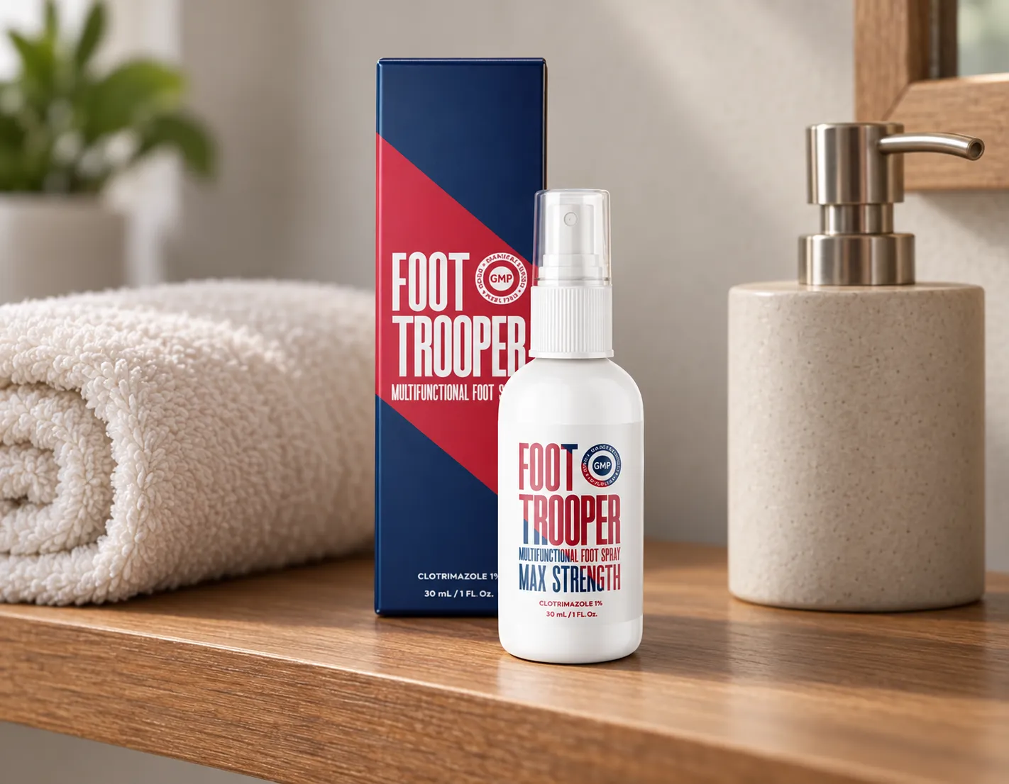 Foot Trooper-fungus remedy — le produit au quotidien