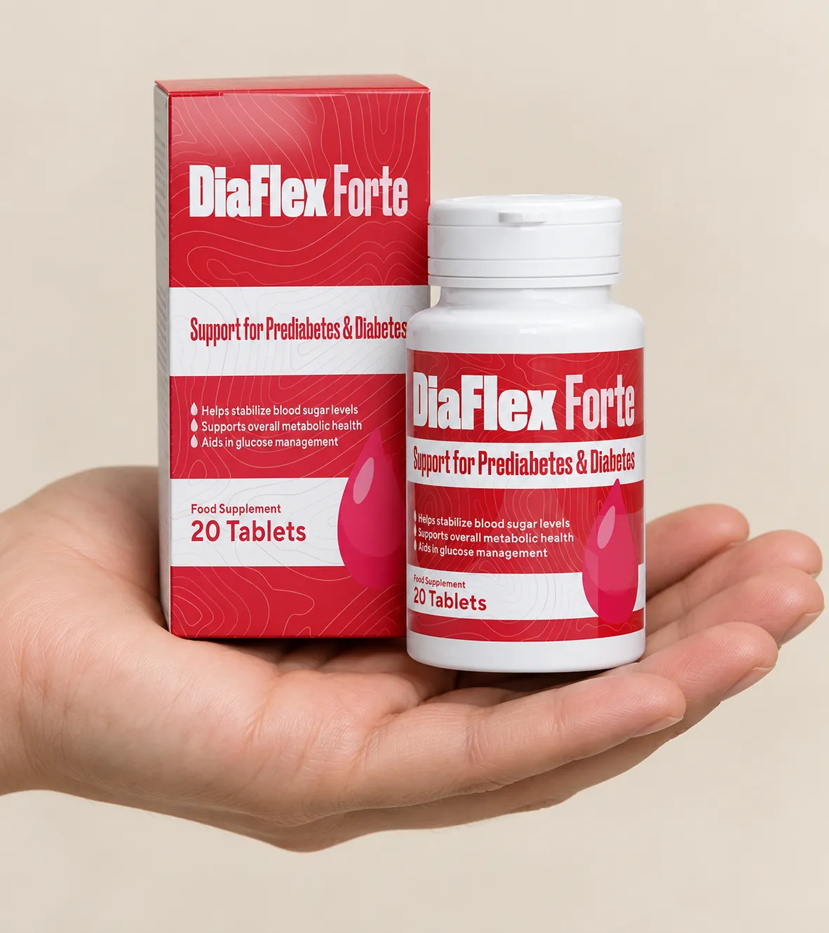 DiaFlex Forte — le produit en main