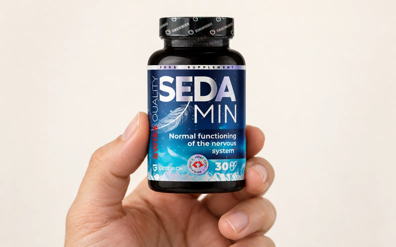 Sedamin — le produit en main
