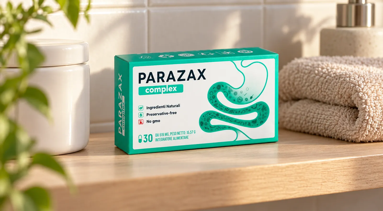 Parazax Complex — le produit au quotidien