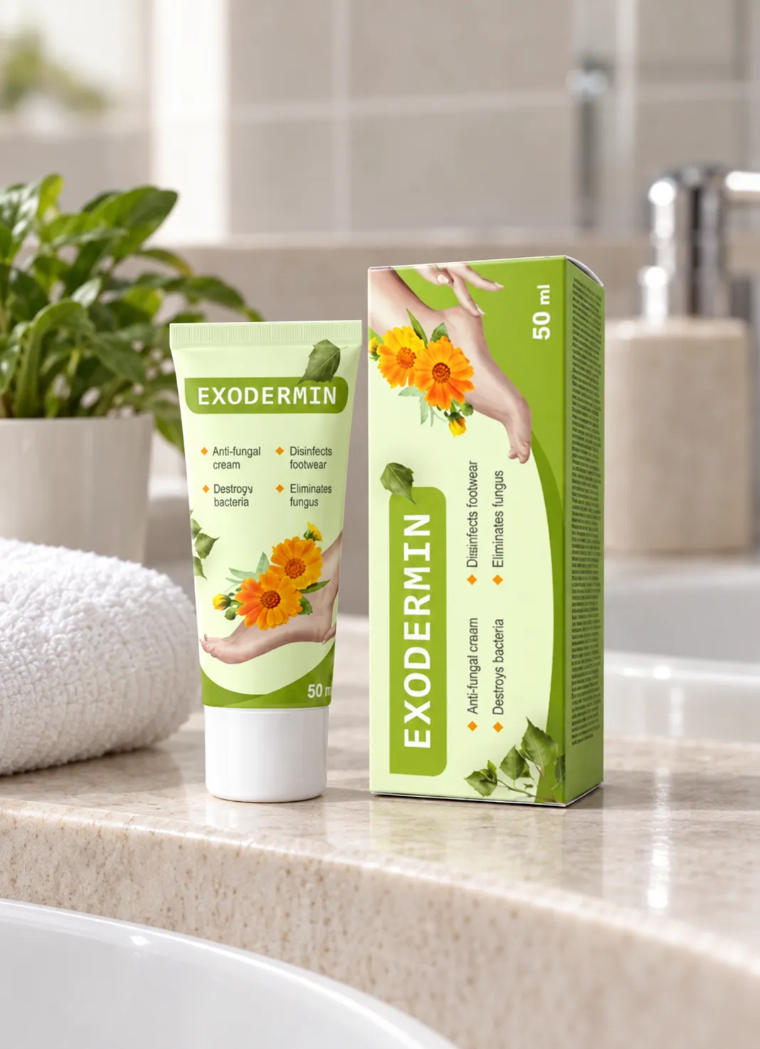 Exodermin — le produit au quotidien