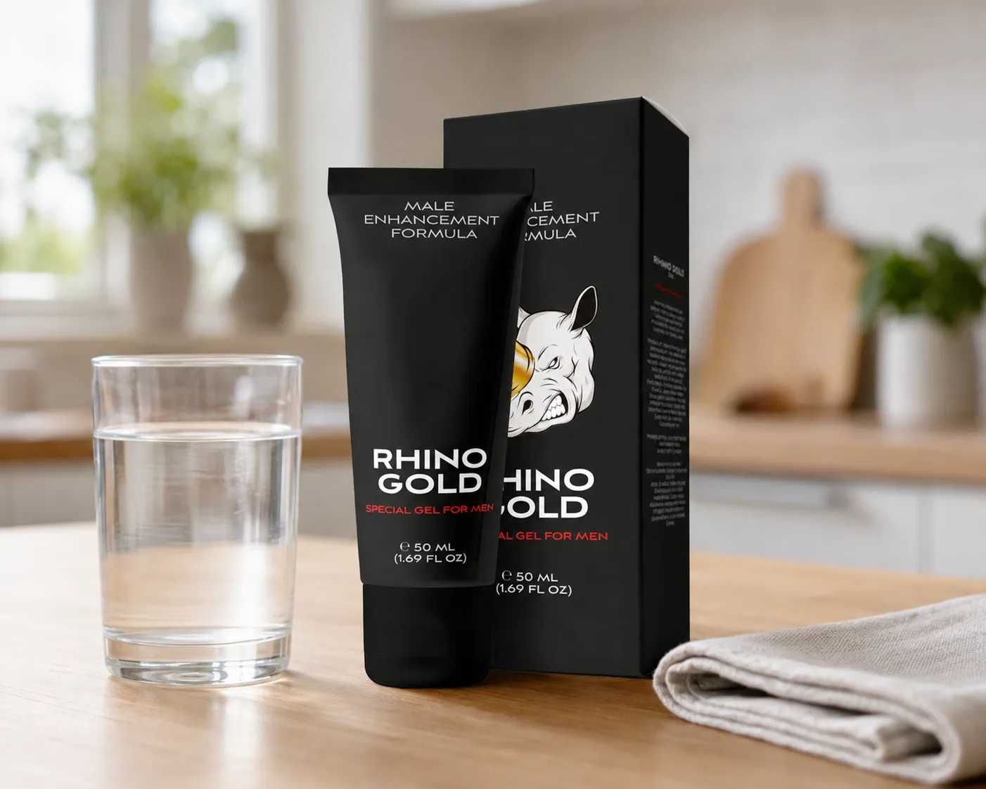 Rhino Gold Gel — le produit au quotidien
