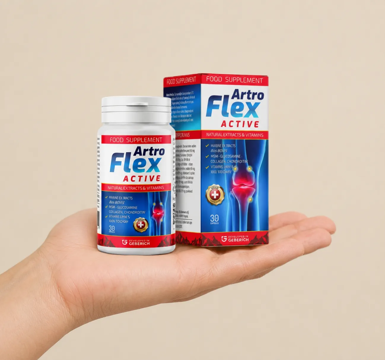 Artroflex Active — le produit en main