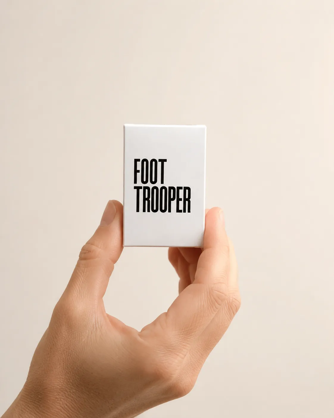 Foot Trooper — le produit en main