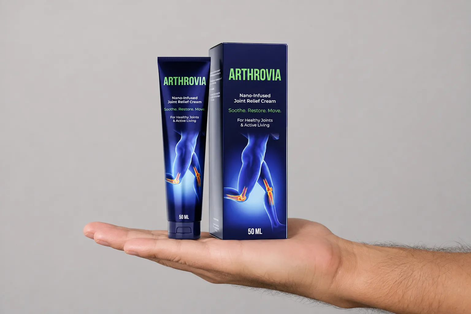 Arthrovia — le produit en main
