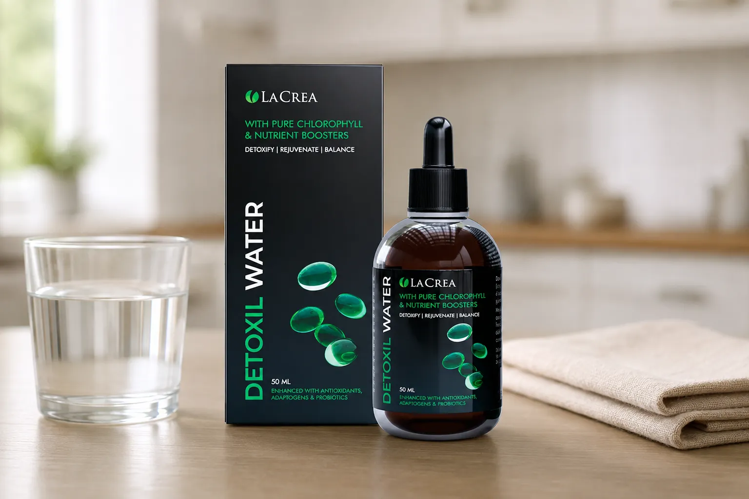 Detoxil Water gastro — le produit au quotidien