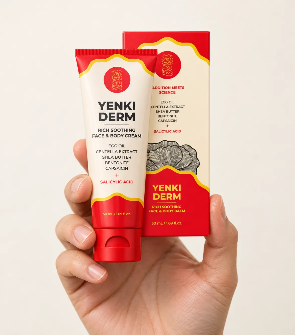Yenki Derm — le produit en main