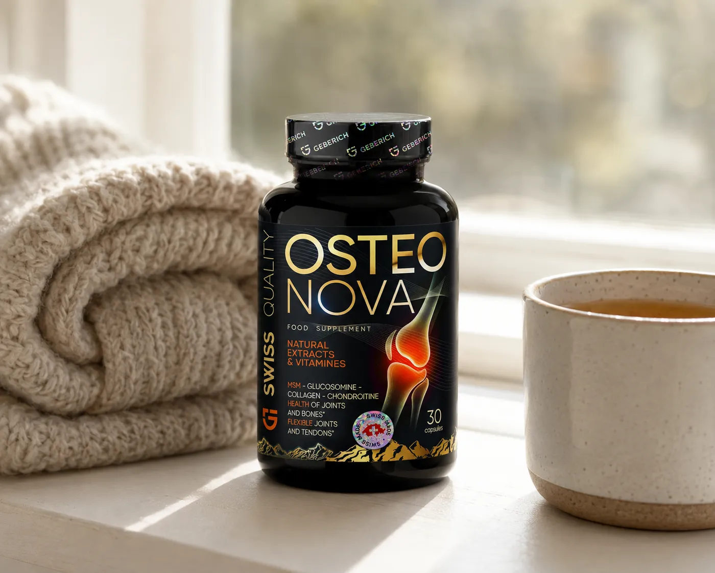 OsteoNova — le produit au quotidien