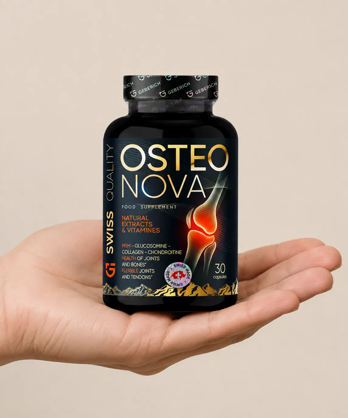 OsteoNova — le produit en main