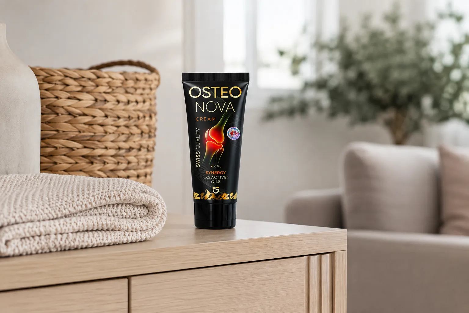 OsteoNova cream — le produit au quotidien