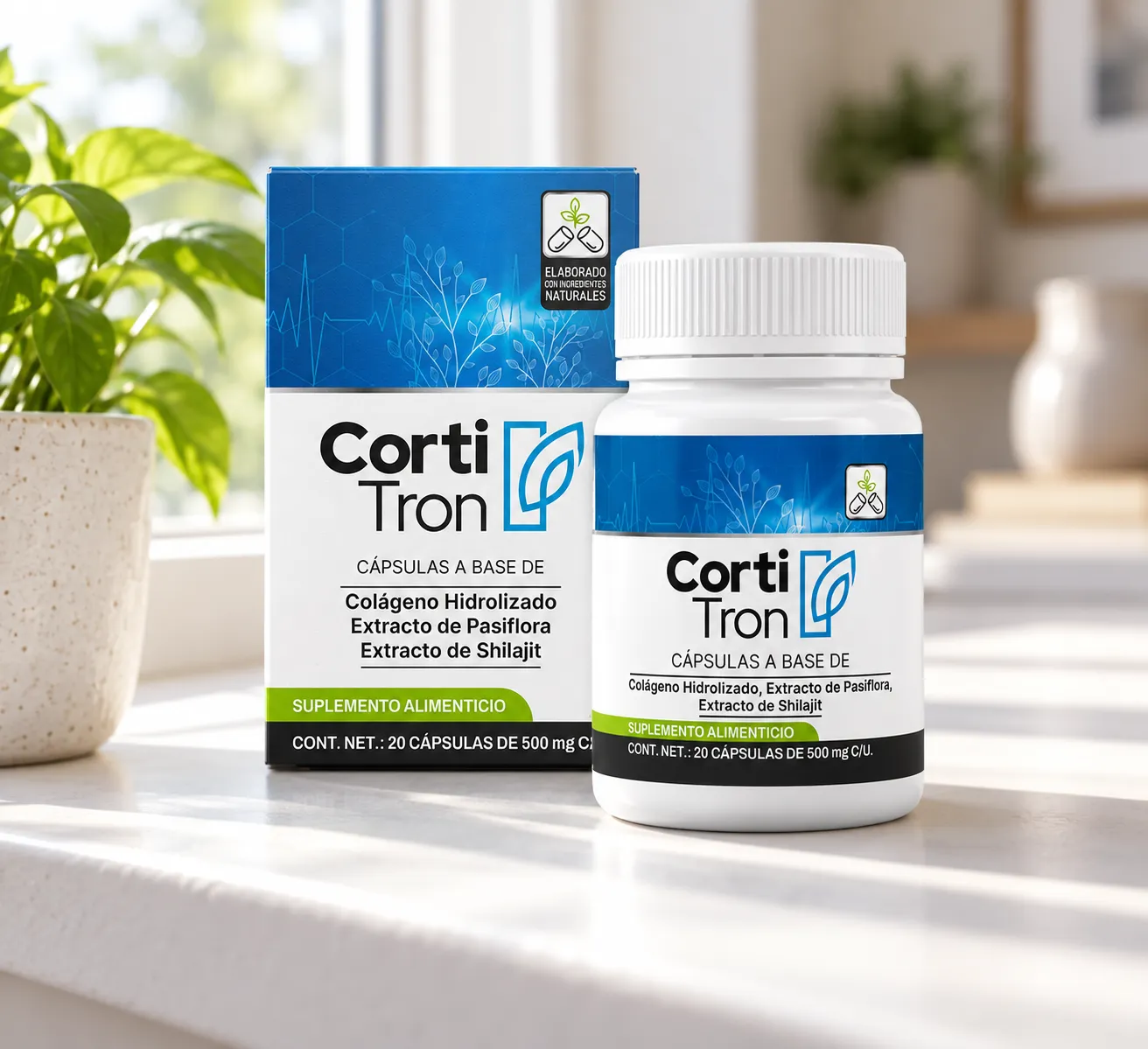 Cortitron — le produit au quotidien
