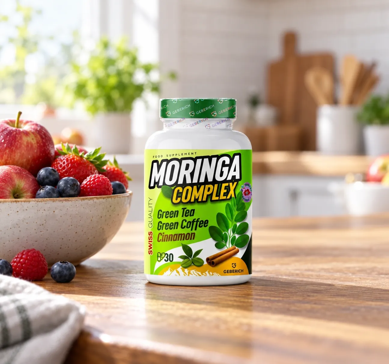 Moringa Complex — le produit au quotidien