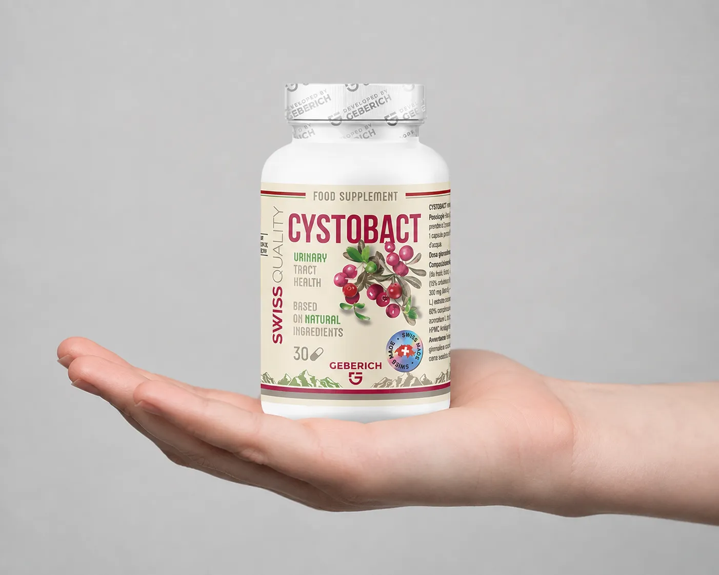 CYSTOBACT — le produit en main
