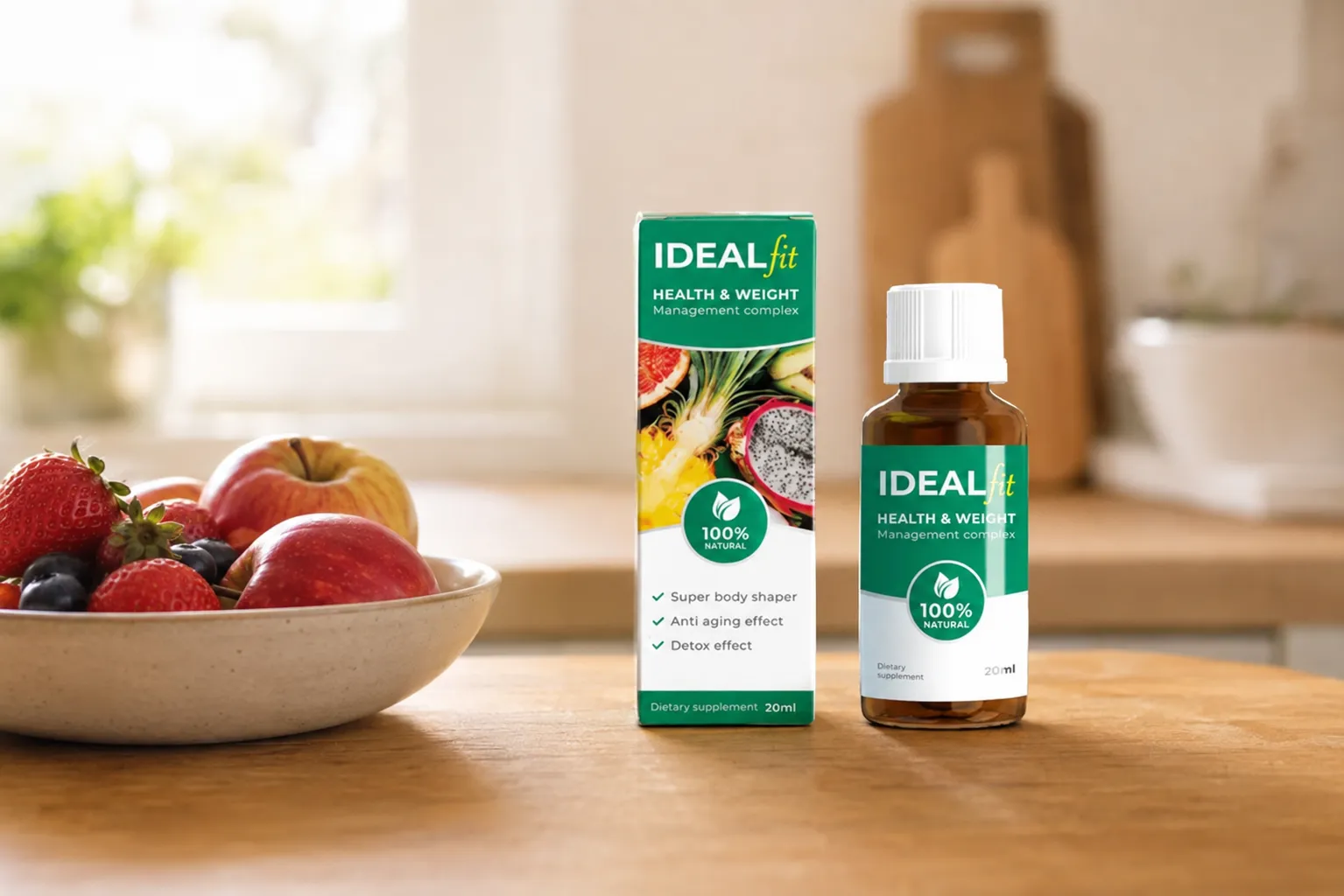 IdealFit — le produit au quotidien