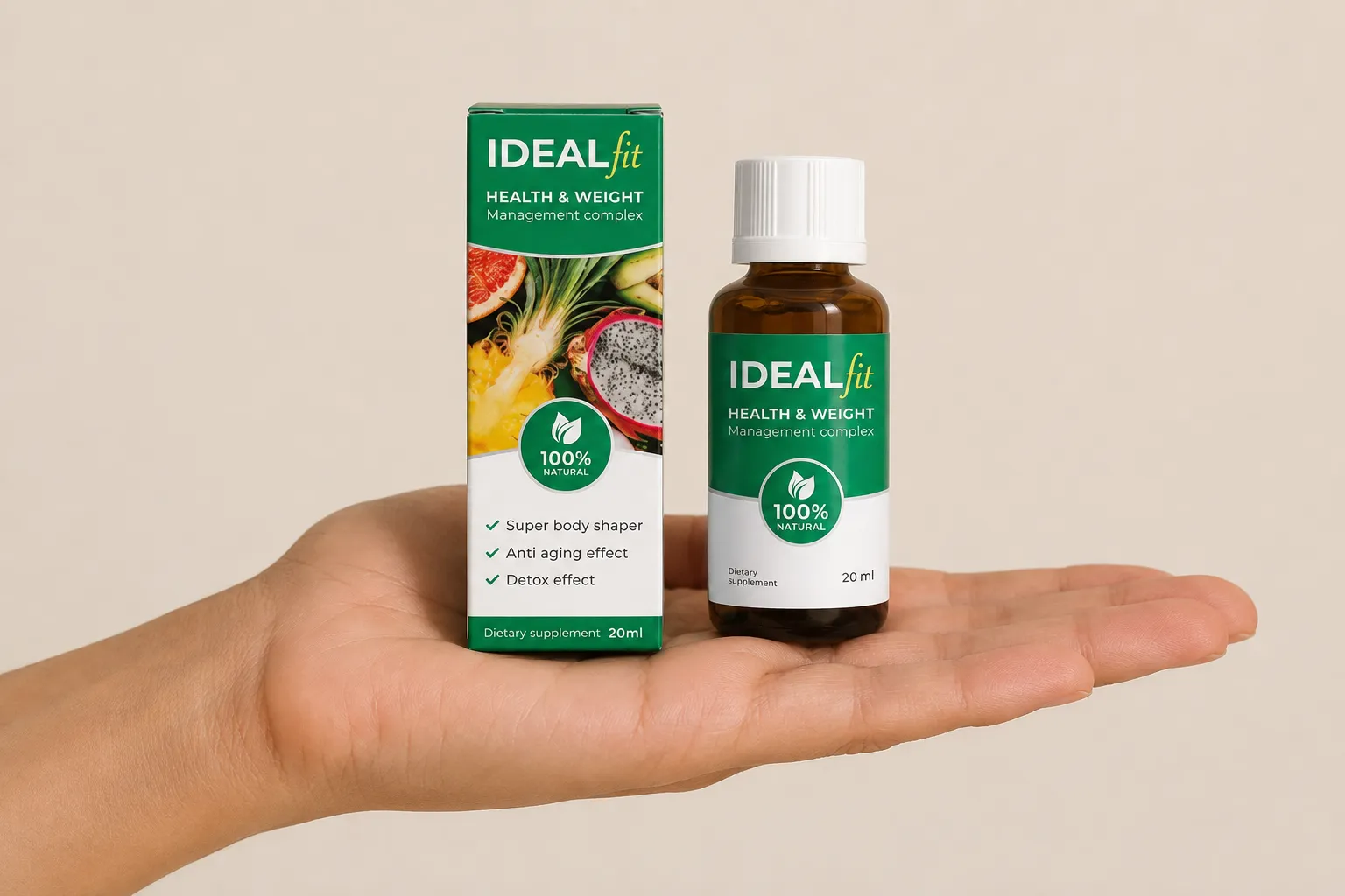 IdealFit — le produit en main