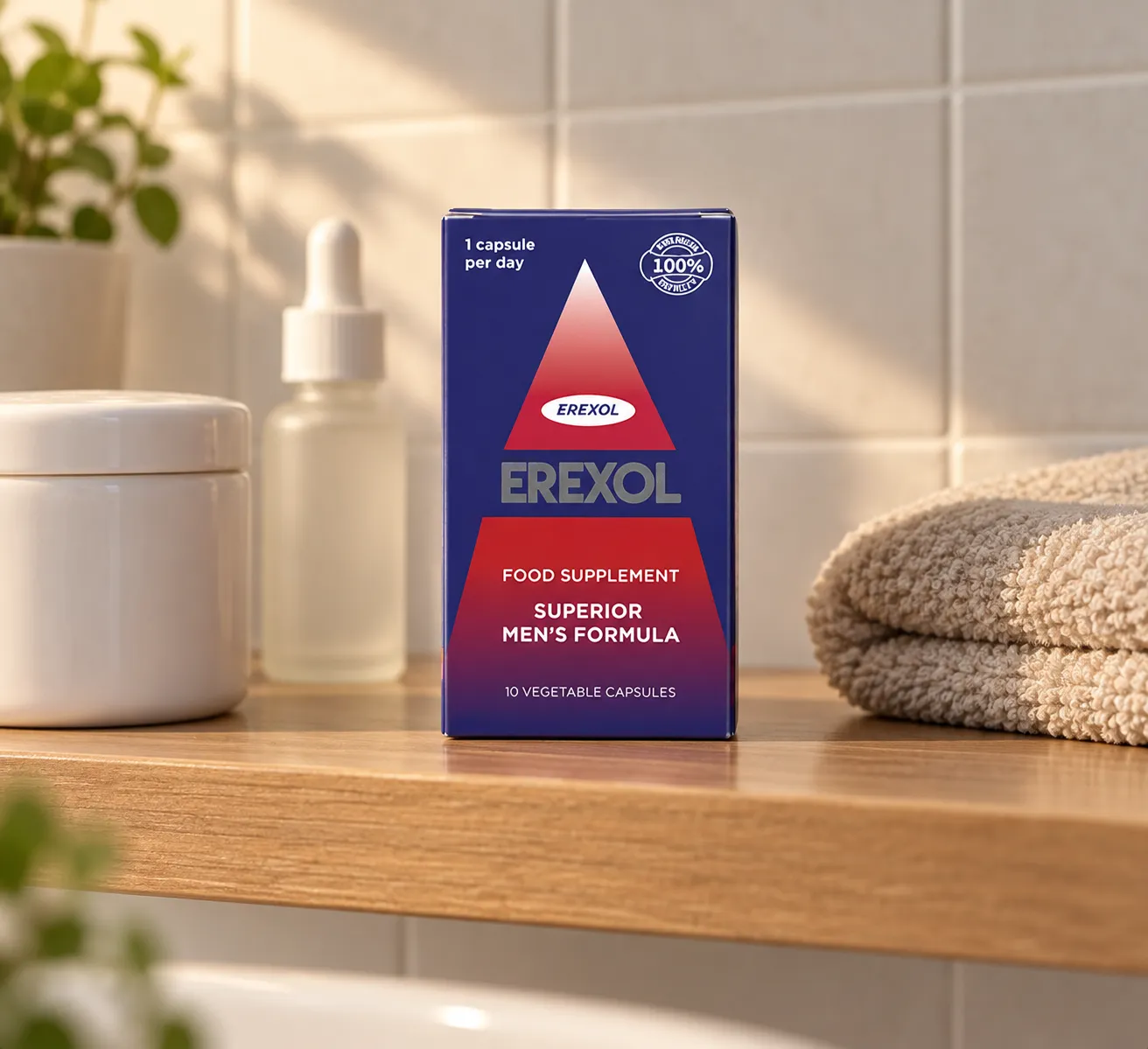 Erexol — le produit au quotidien