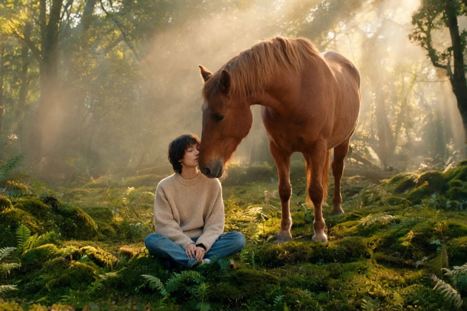 Thérapie par la nature : le rôle des chevaux et des forêts dans le rétablissement psychique
